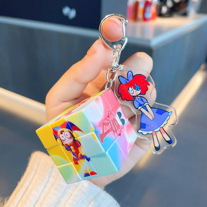 Wholesale Cartoon Doll PVC Keychain JDC-KC-YuanD002