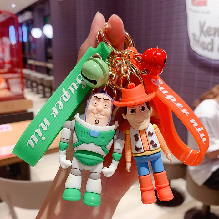 Wholesale PVC Cartoon Cute Doll Keychain JDC-KC-Yid027