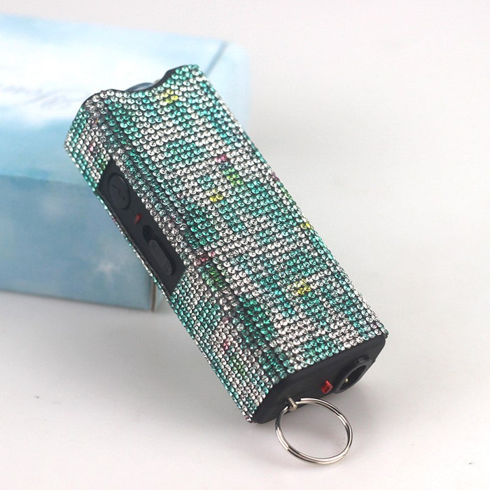 Wholesale Plastic Diamond Flashlight Keychain JDC-KC-TouMS003