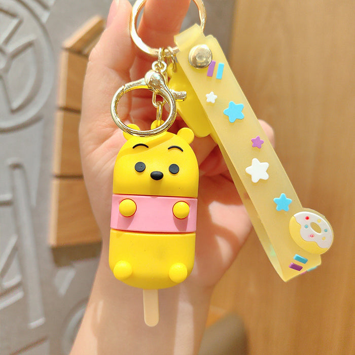 Wholesale PVC Cartoon Popsicle Keychain JDC-KC-Aile013