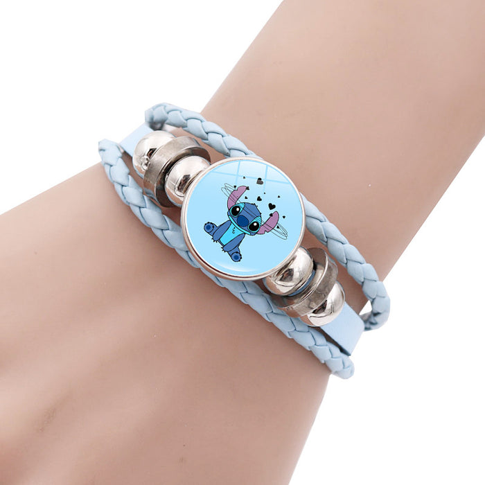 Wholesale Love Stitch Bracelet Jewelry Girl Gift Star Stitch Animation Surrounding Hand Jewelry Small Gifts JDC-BT-JY001