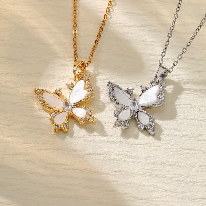 Wholesale Titanium Steel Non-fading Fashion Necklace for Women