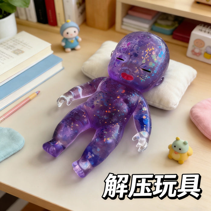 Wholesale TPR Stress Relief Toy Ugly Doll Squeeze Toy Desk Decompression Gift for Youth MOQ≥2