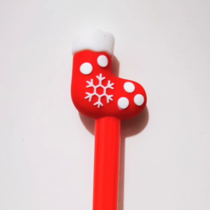 Wholesale Christmas gel pen carbon pen primary school student gift prize Christmas stationery gift water pen