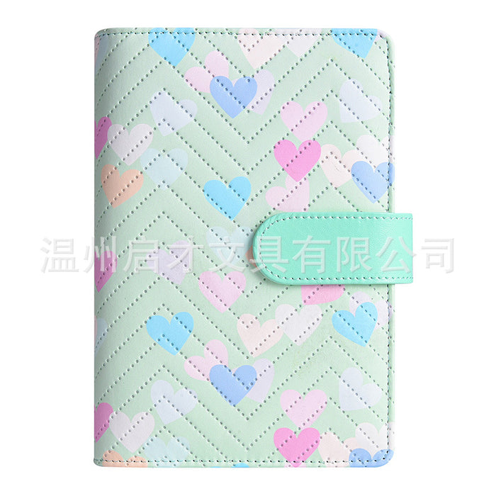 Wholesale Pu Notebook Cash Budget Loose-Leaf Financial Notebook