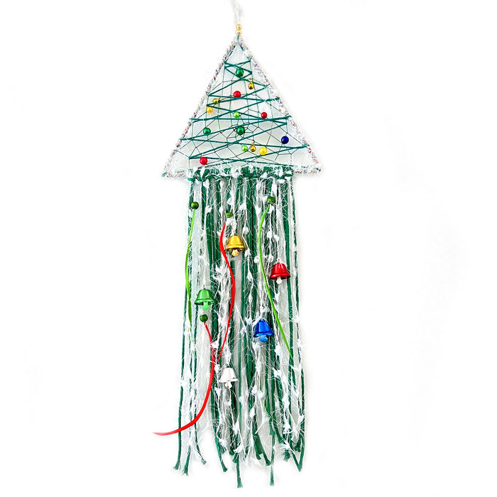 Wholesale Christmas Tree Dream Catcher Wind Chime Decorative Hanging Ornament MOQ≥2