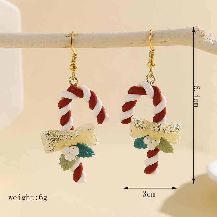 Wholesale Christmas handmade polymer clay earrings