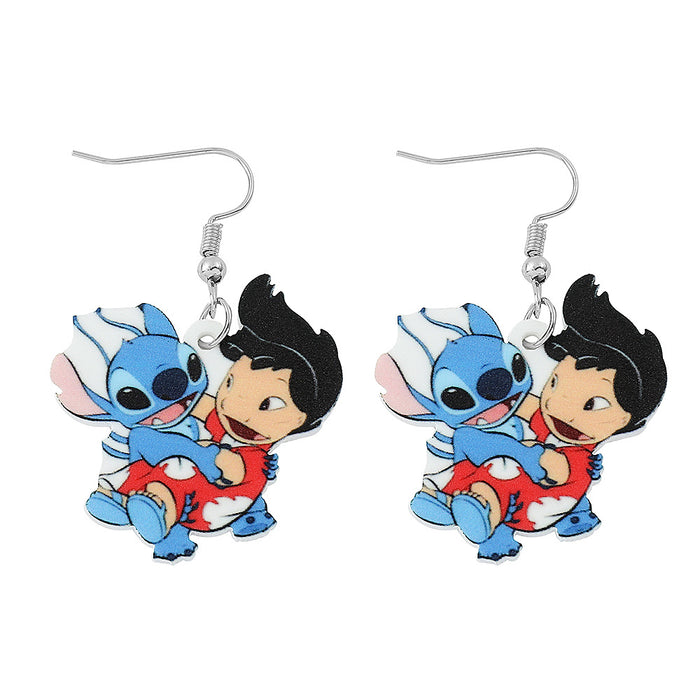 Wholesale Cartoon Creative Anime Earrings Pendant