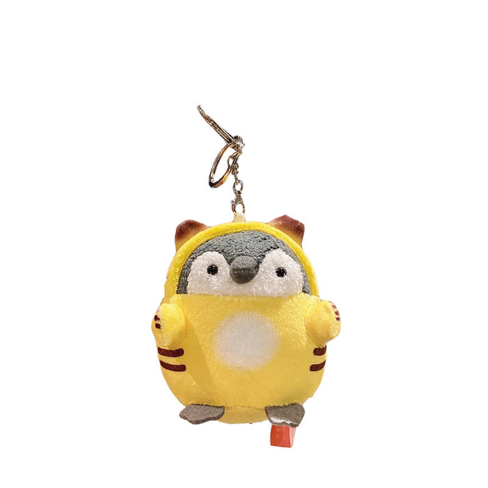 Wholesale Schoolbag Doll Toys Wholesale Cute Bag Pendant Key Pendant Cinnamon Dog Doll Plush Keychain JDC-KC-YD093