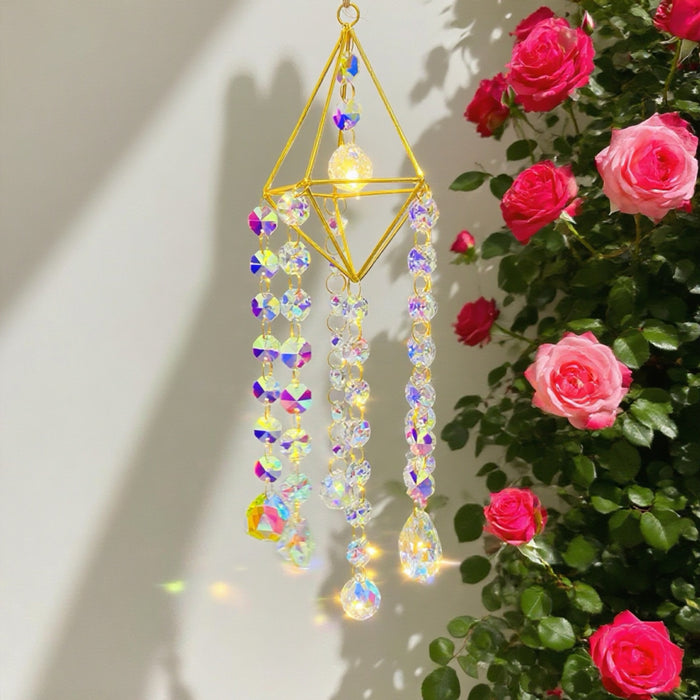 Wholesale Crystal Wind Chime Pendant Window Hanging Decoration