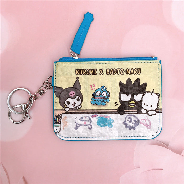 Wholesale Cute cartoon wallet with key ring