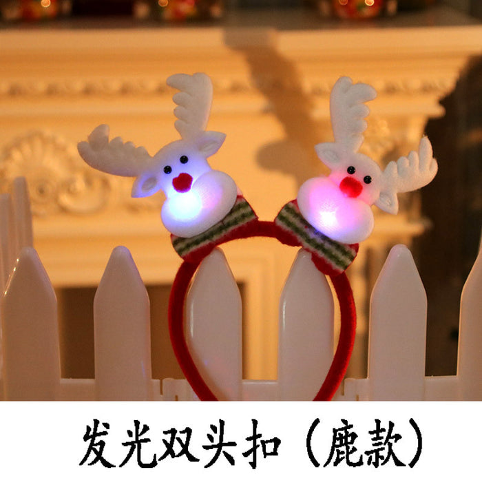 Wholesale Christmas Luminous Headbands,  Christmas Party Headbands