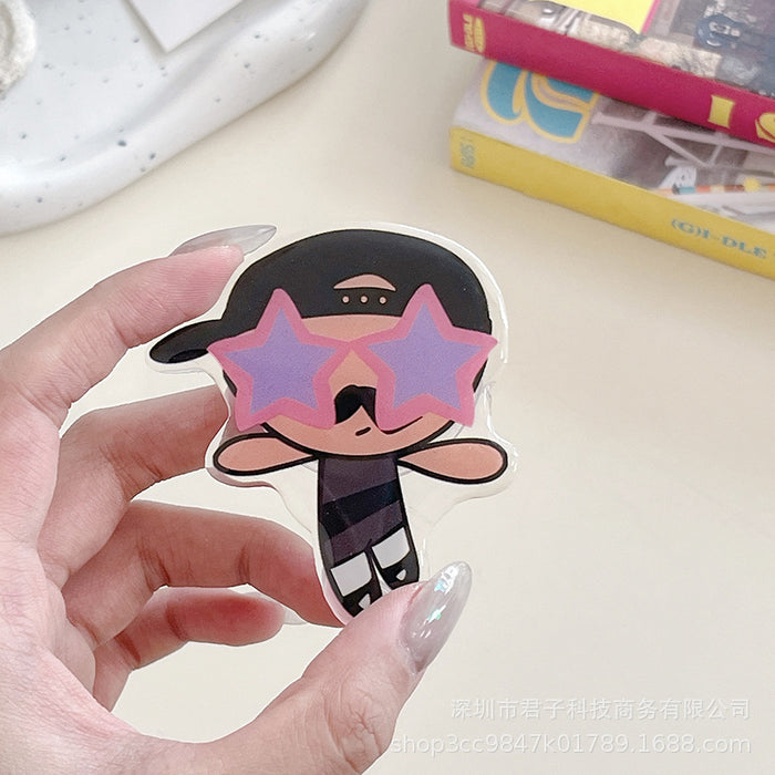 Wholesale Cartoon Cute Phone Airbag Acrylic Phone stand