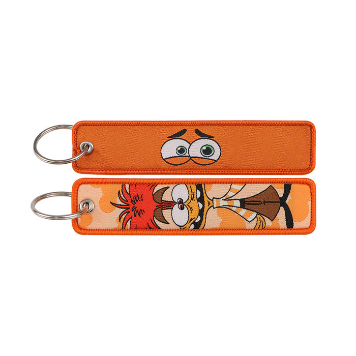 Wholesale Cartoon Cute Fabric Lanyard Keychain JDC-KC-KKX002