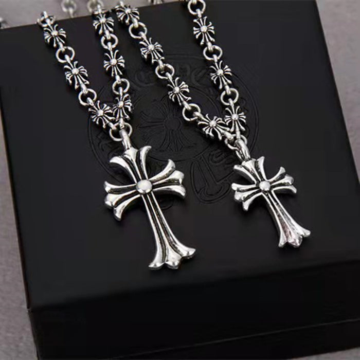 Wholesale Cross necklace accessories, punk men's and women's retro accessories, personalized casting pendants, pendant items