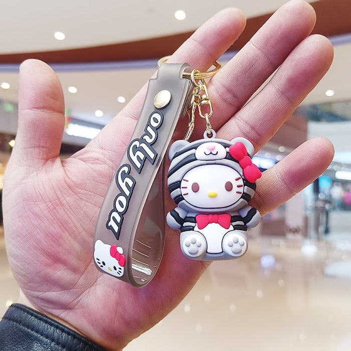 Wholesale Animal Hat Doll Keychain JDC-KC-KuangK008