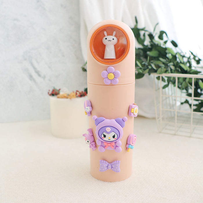 Wholesale Cartoon Travel Portable Toothbrush Mouthwash Cup Storage Box JDC-SB-MingJu001