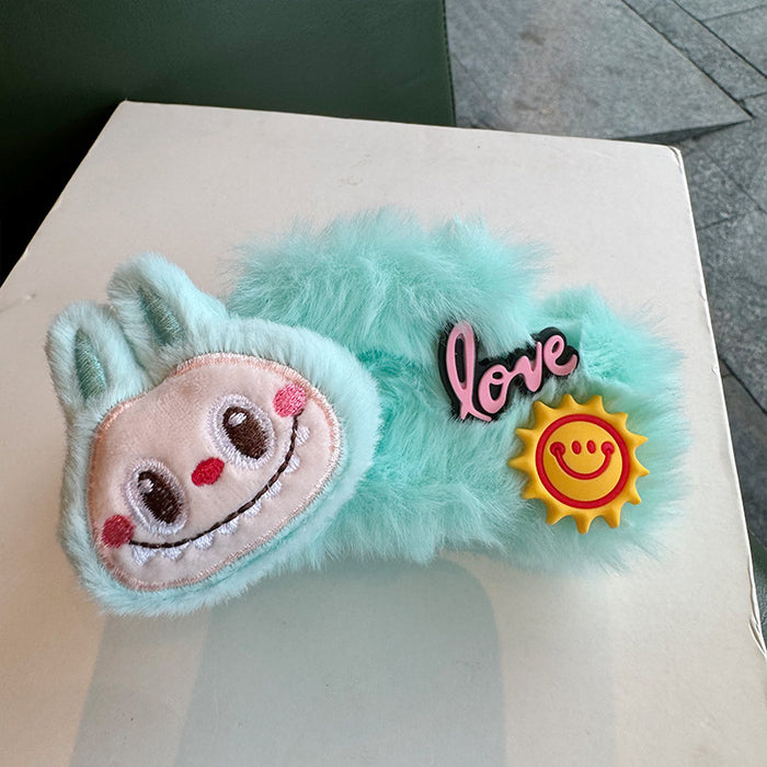 Wholesale Sweet Girl Plush Hair Clips