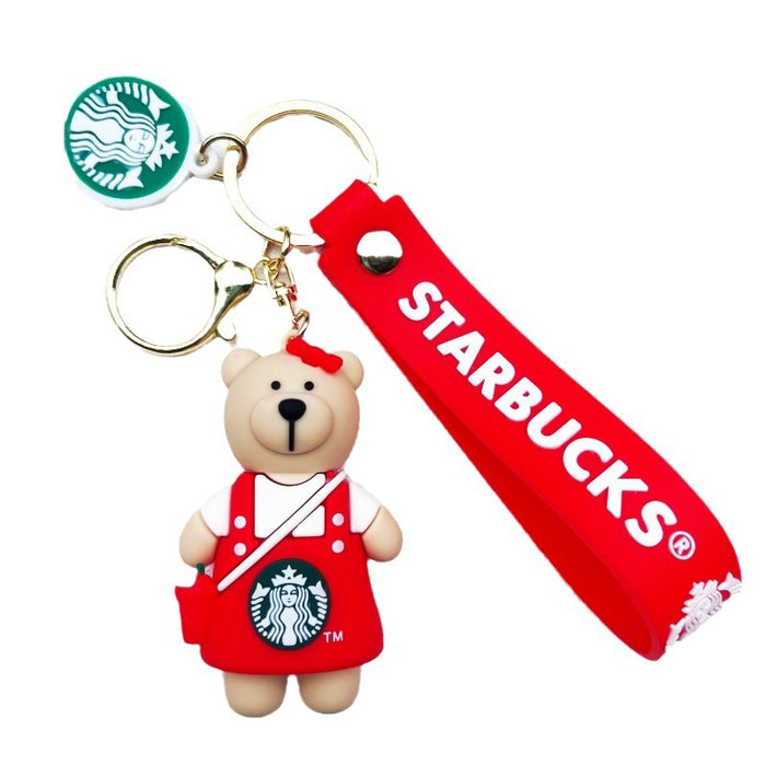 Wholesale PVC Cartoon Doll Keychain JDC-KC-WuYi107