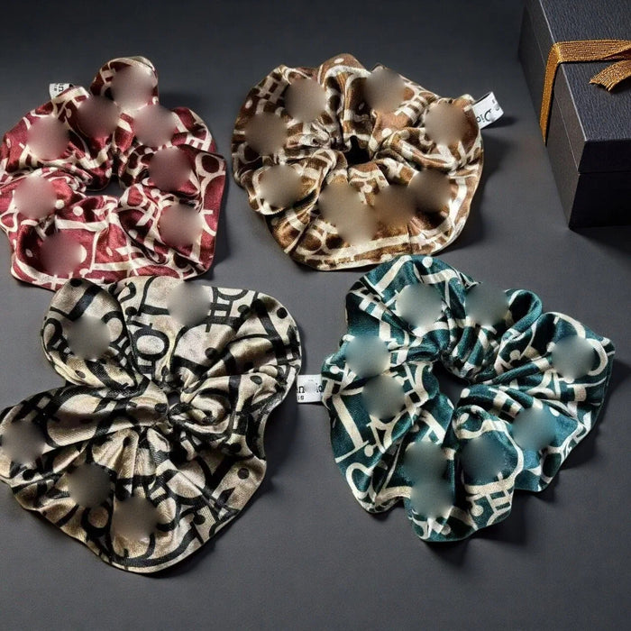 Wholesale Velvet Letter Scrunchie Chic Hair Accessory For Everyday Styling And Boutique Resale