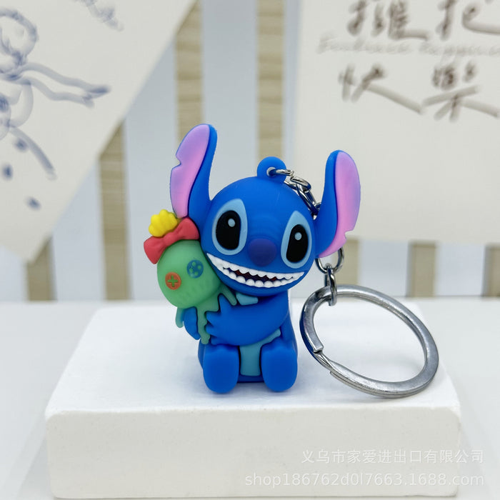 Wholesale Cartoon PVC Doll Keychains (F) JDC-KC-JiaA005