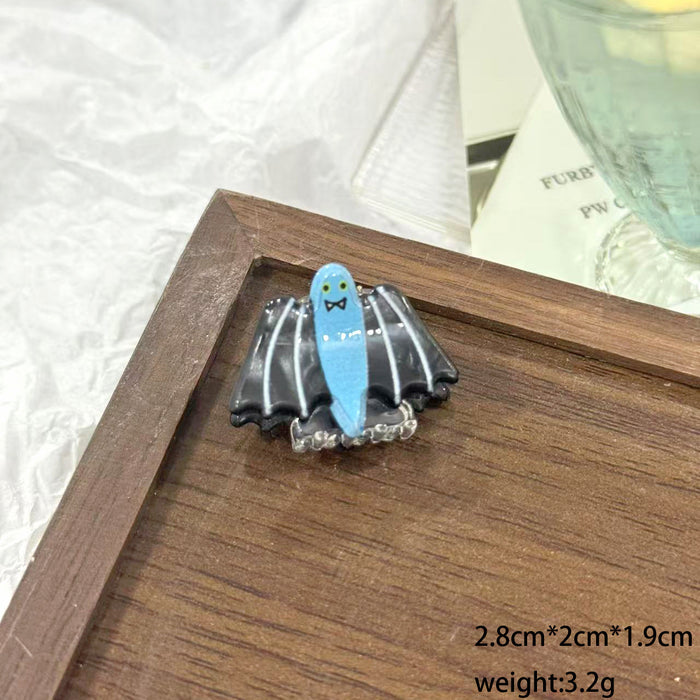 Wholesale  Pumpkin Skull Hair Clips Acrylic Dark Style Hair Accessory For Party And Everyday Styling