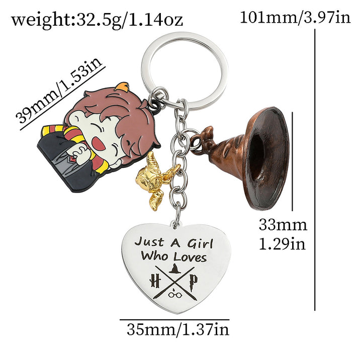 Wholesale Letter Metal Keychain (M) JDC-KC-ShaoH008