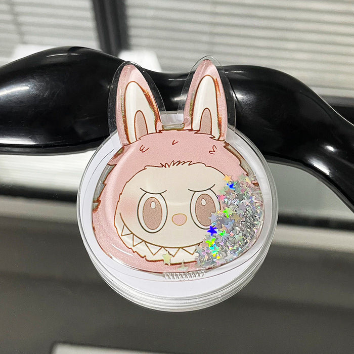 Wholesale Liquid quicksand creative lazy desktop Phone  stand