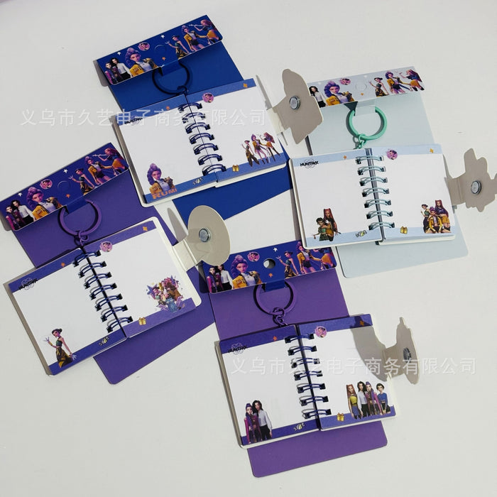 Wholesale KPOP mini portable coil magnetic clasp student notebook