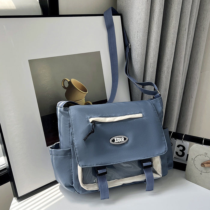 Wholesale Large Capacity One-shoulder Cute Campus Messenger Bag JDC-SD-HT018