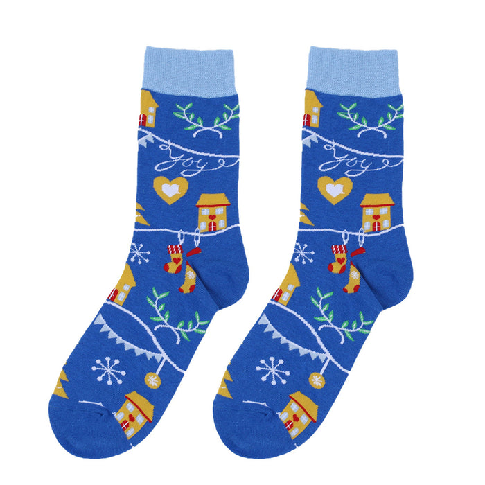 Wholesale Christmas Cotton Socks JDC-SK-XQ037