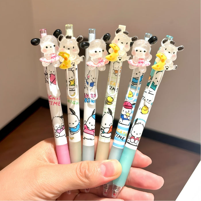 Wholesale 0. 5mm Push-Action Pen with Cartoon Resin Embellishment