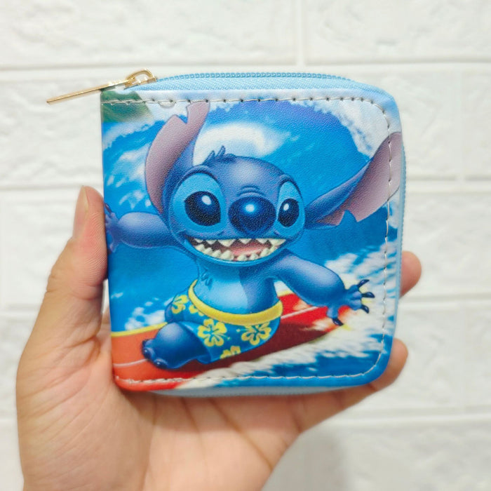 Wholesale Cartoon PU Short Zipper Wallet JDC-WT-ShiY005