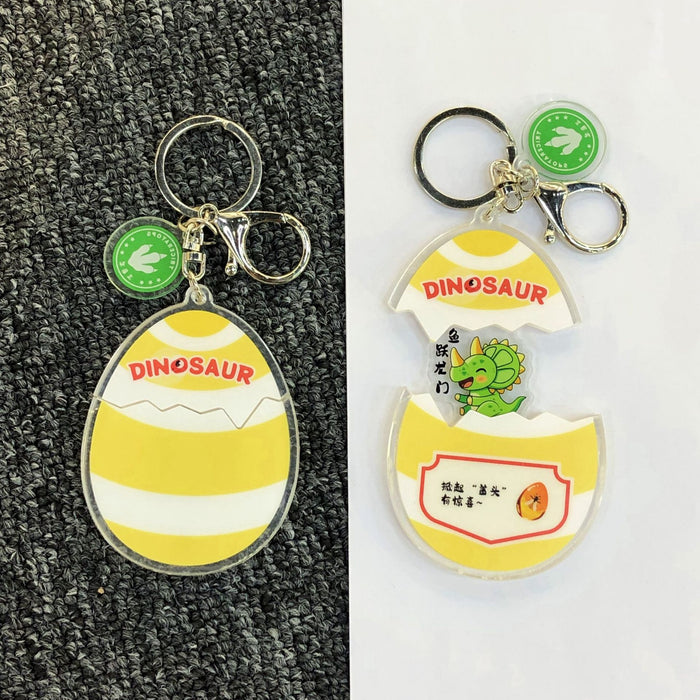 Wholesale Dinosaur keychain customization cartoon anime peripheral customization bag pendant