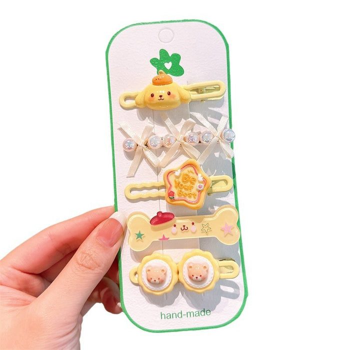 Wholesale Cute Cartoon Animal Hair Clips for Kids Gift Boutique Resale Hair Accessory for Girls