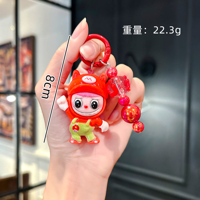 Wholesale Cute costume keychain cartoon cute pendant gift accessories