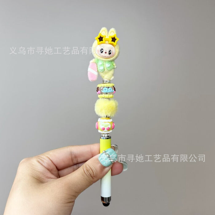 Wholesale DIY Cute Beaded Pen for Mobile Phones and Tablets Touch Screen Gel Ballpoint Pen