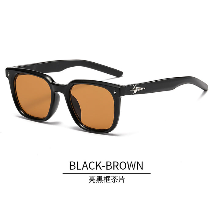 Wholesale Sunglasses, high-end fashion, boxy sunglasses, UV resistant sunshade glasses for outdoor use