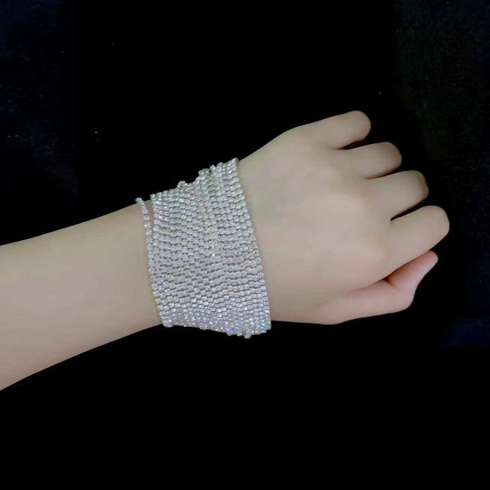 Wholesale  jewelry diamond bracelet rhinestone bracelet crystal rhinestone jewelry