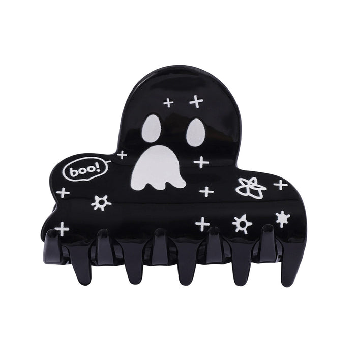 Wholesale  Cartoon Ghost Acrylic Hair Claw Clip Trendy Party Hair Accessory Cute Gift For Girls