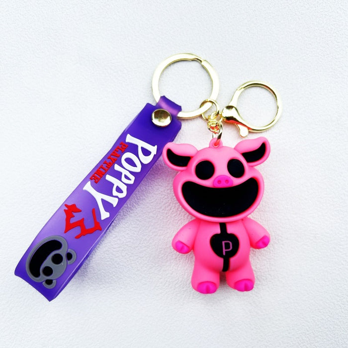 Wholesale PVC Cartoon Doll Keychain JDC-KC-WuYi182