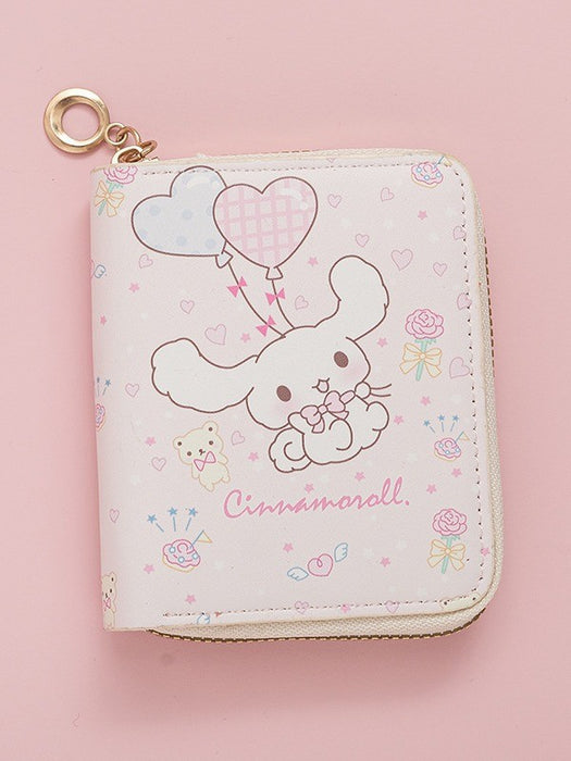 Wholesale Cute Printed Coin Purse Cartoon Animation Short Zipper Money Bag