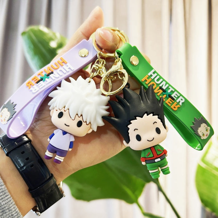 Wholesale PVC Cartoon Doll Keychain JDC-KC-WuYi023