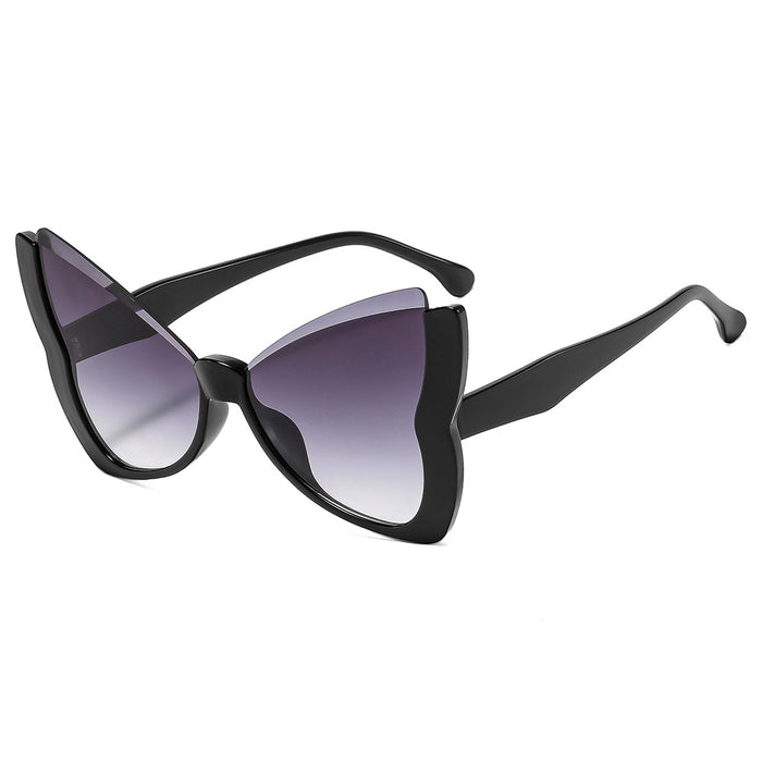 Wholesale Fashionable square new sunglasses, trendy large frame personalized street photography glasses