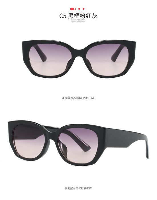 Wholesale Cat eye sunglasses, UV resistant sunglasses, versatile for women