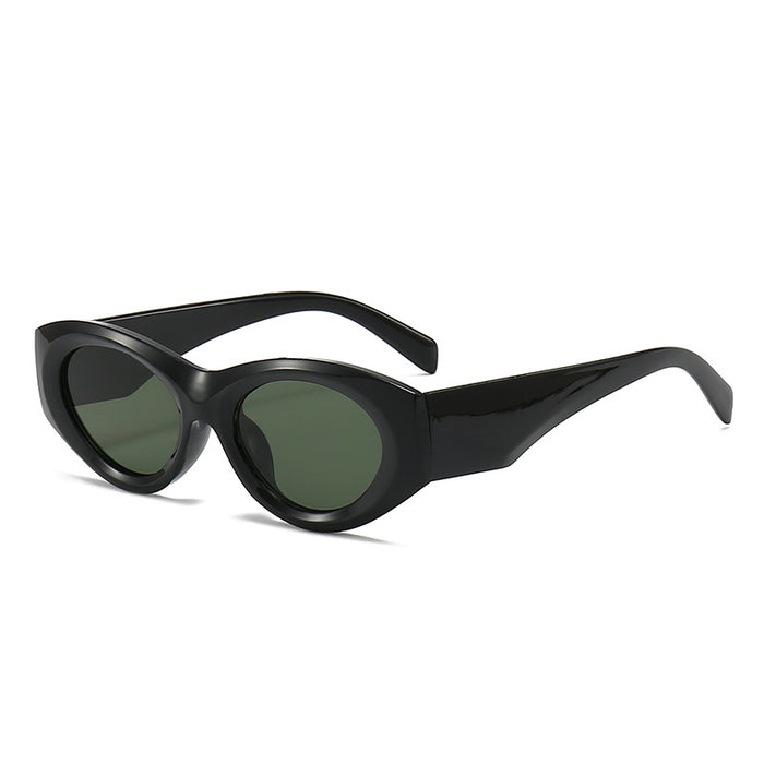 Wholesale Retro triangle cat eye sunglasses, sunglasses, internet famous fashion sunglasses