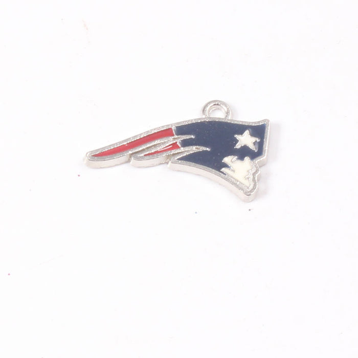 Wholesale Sports Football Drop Oil Team Pendant Mixed logo Drop Oil Sports Series Pendant