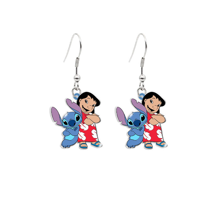 Wholesale Cartoon Acrylic Earrings JDC-ES-XiangL044