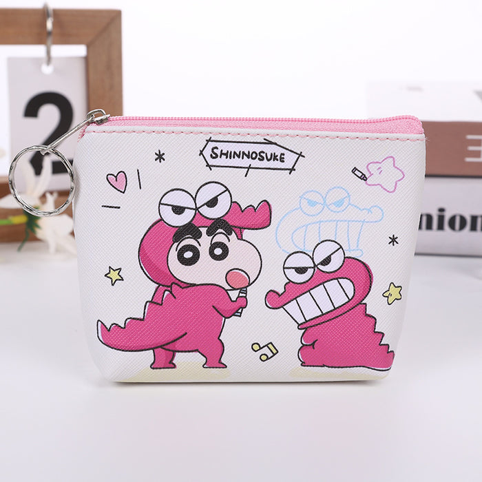 Wholesale 12pcs Cute Cartoon Creative PU Coin Purse JDC-WT-Kaixiao005