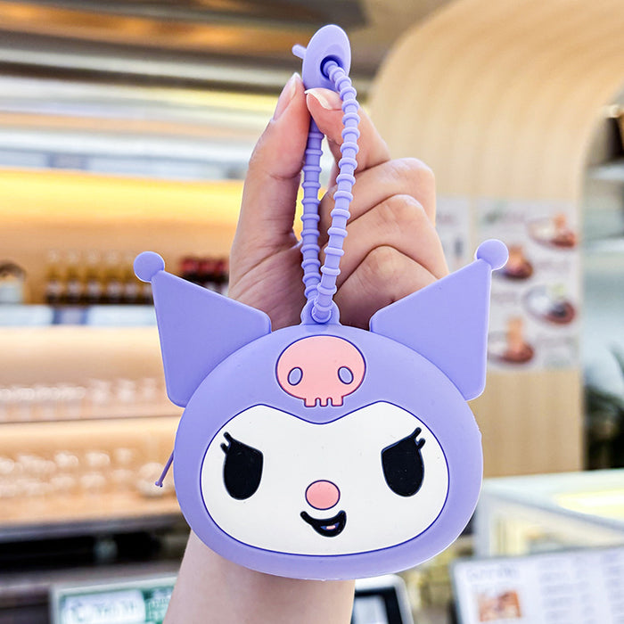 Wholesale PVC Cartoon Coin Purse Keychain JDC-KC-Benxin007